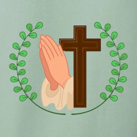 Veniec - kríž a modlenie