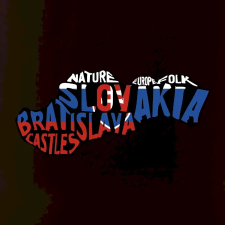 Mapy - názvy miest - Slovensko