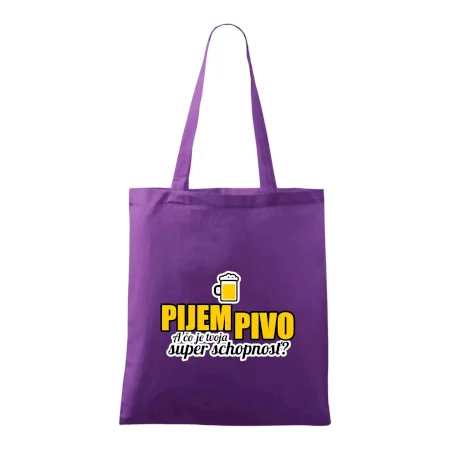 Pijem pivo - tvoja super schopnosť - rovný