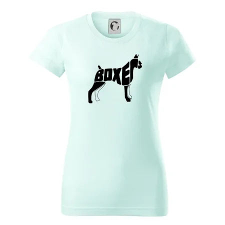 Boxer nápis v tele