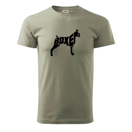 Boxer nápis v tele