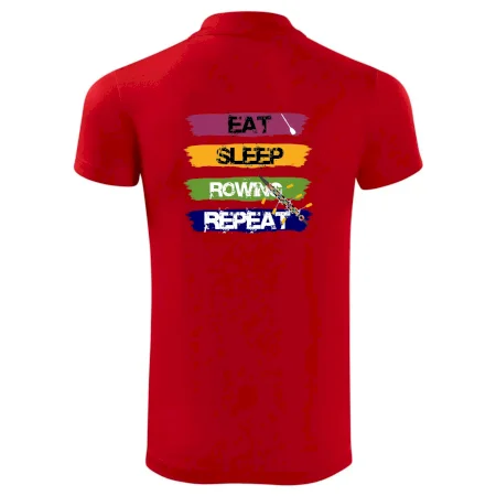 Eat sleep rowing repeat farebné