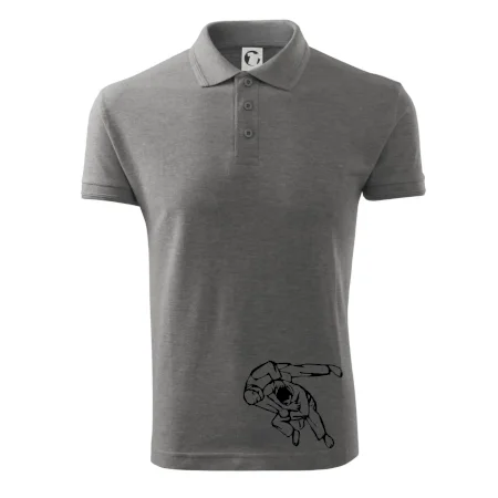 Judo nápis + postavy