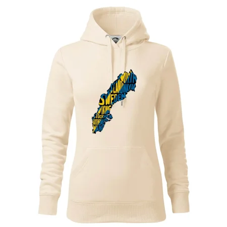 Mapy - názvy miest - Švédsko