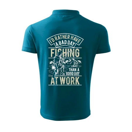 Fishing at work