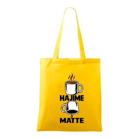 Hajime matte káva judo