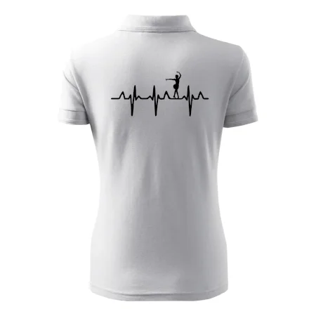 EKG tanečnice salsy