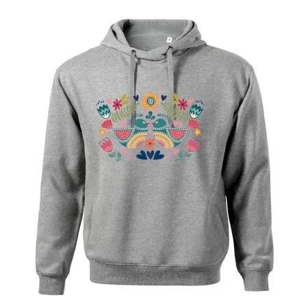 Folklór - dva farebné vtáčiky