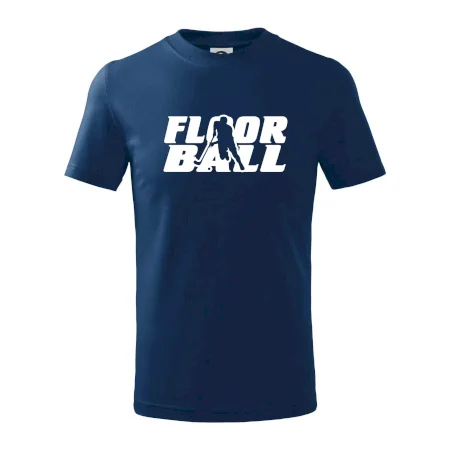 Floorball nápis rovný