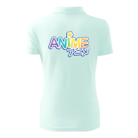 Anime nápis dúhový
