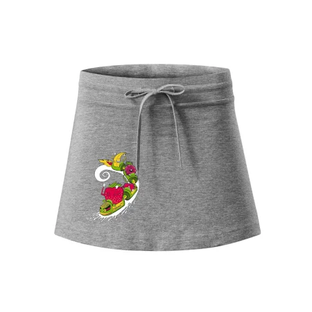 Milkshake vlak kreslený