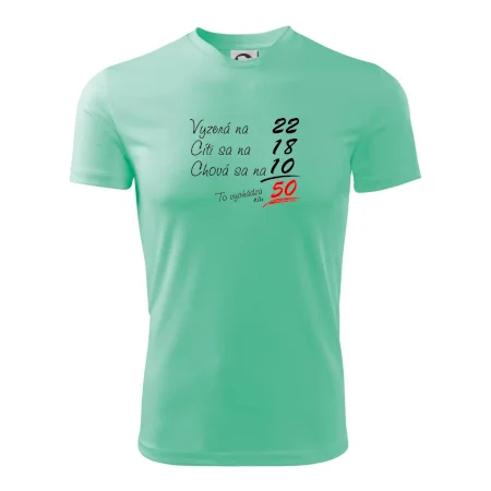 Vyzerá, cíti sa, chová sa - 50 rokov