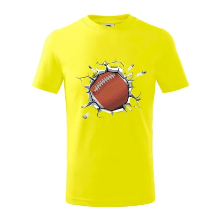 Americký futbal lopta v triku