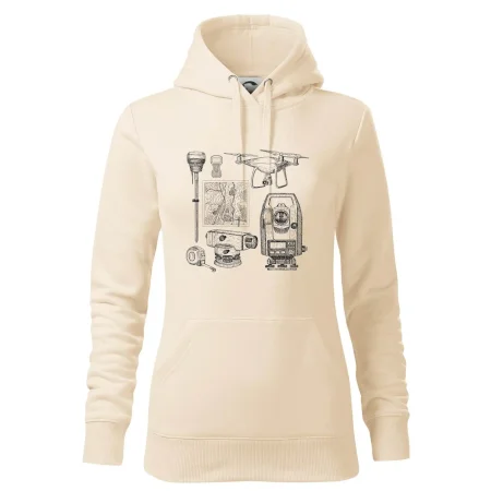 Geodet teodolit dron