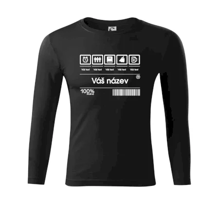 Čárový kód - Vlastní text