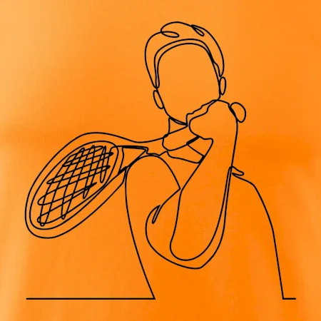 Tenista jedným ťahom