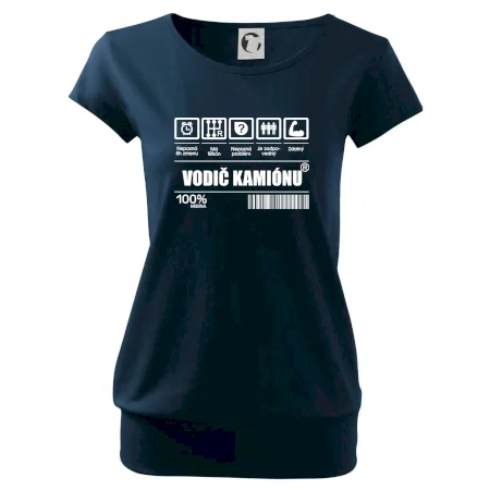 Čiarový kód - Vodič kamiónu