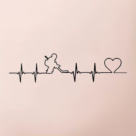 Hokejový brankár EKG