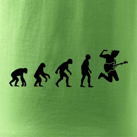 Evolúcia gitarista - výskok