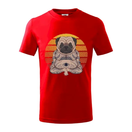 Yoga meditace - pug