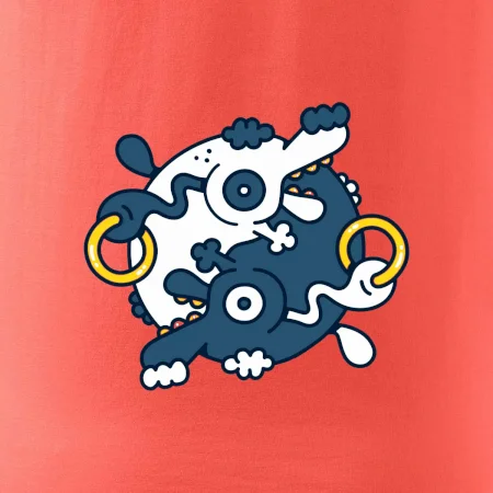 Yin & Yang abstraktné psy
