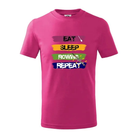 Eat sleep rowing repeat farebné