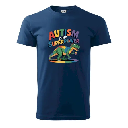 Stojící Rex Autism is my superpower