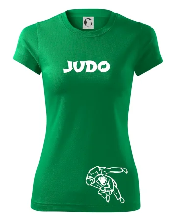 Judo nápis + postavy