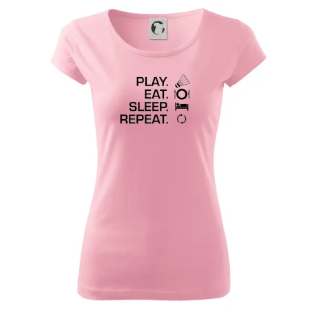 Play Eat Sleep Repeat badminton