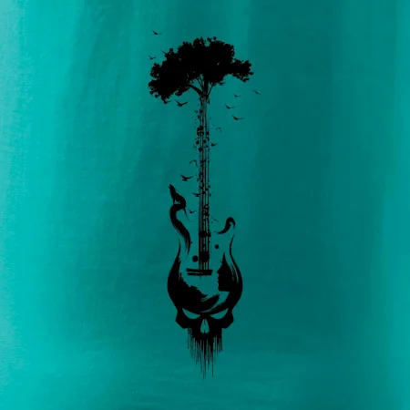 Gitara strom a lebka