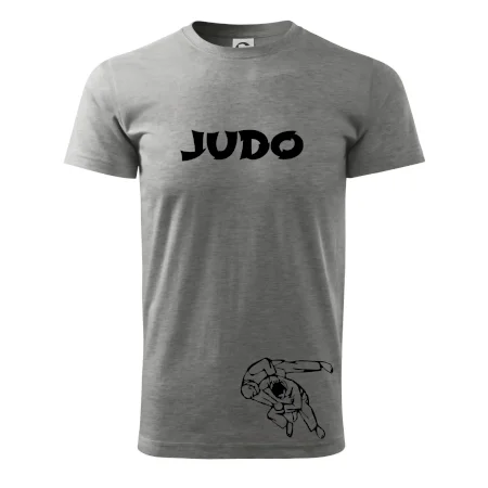 Judo nápis + postavy