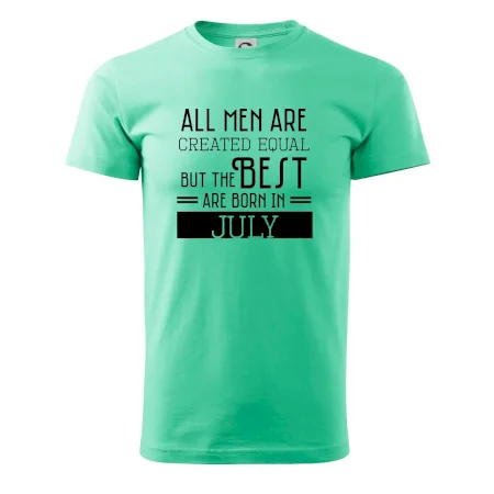 All men are created equal july