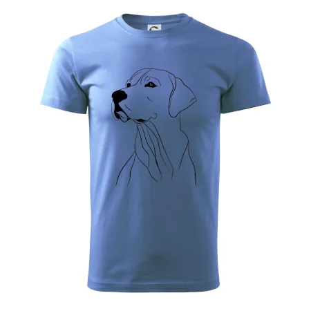 Labrador čierna kresba