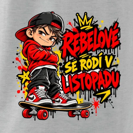 Novembroví rebeli sa rodia na skateboarde