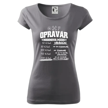 Hodinová mzda - opravár