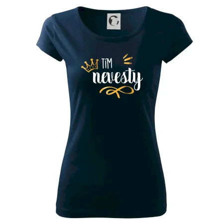 Tím nevesty princezná - zlatá potlač