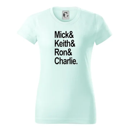 Mick Keith Ron Charlie