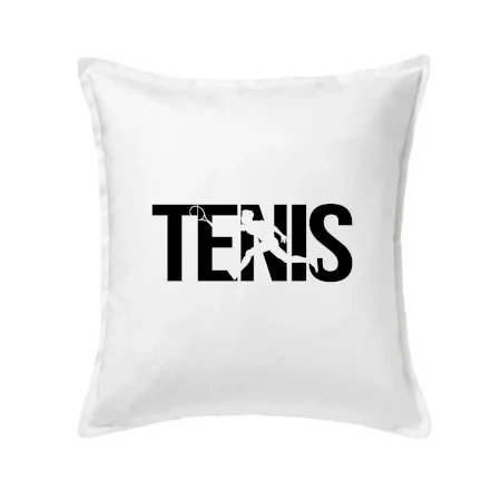 Tenis nápis silueta