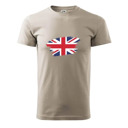 Britská vlajka roztrhaná