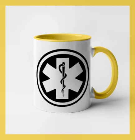 Rescue logo samostatné guľaté