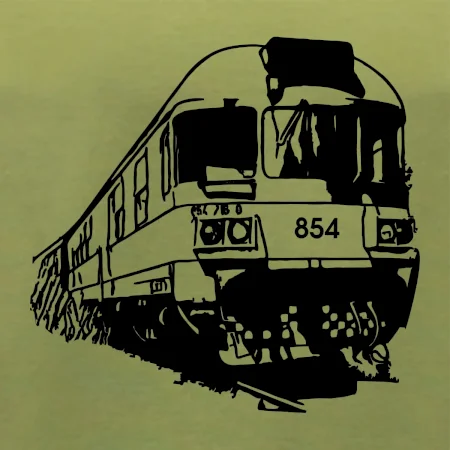 Vlak 854 bok