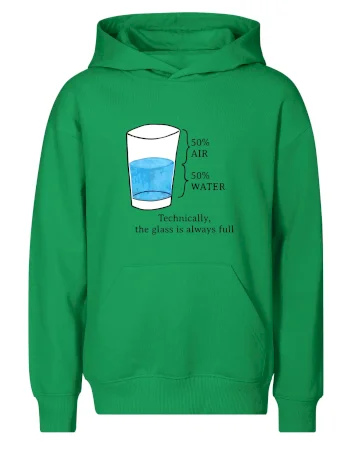 Technically, the glass is always full