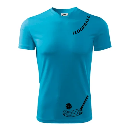 Floorball nápis šikmo