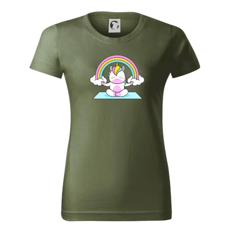 Yoga jednorožec - dúha