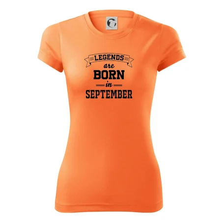 Legends are born in September