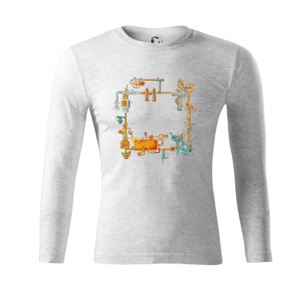 Steampunk farebná zostava