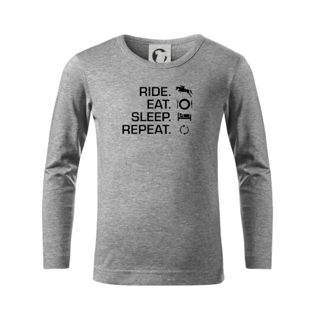 Ride Eat Sleep Repeat Kôň