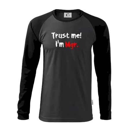 Trust me I´m  Mgr. / Ver mi som Magister.