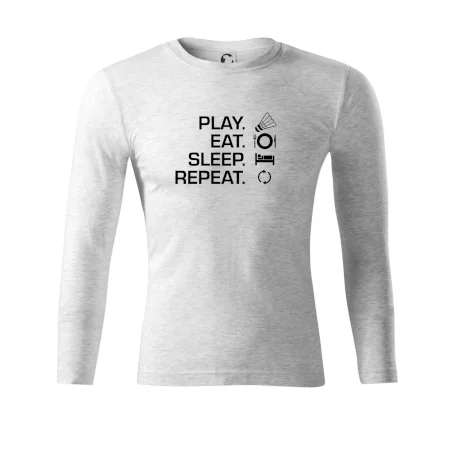 Play Eat Sleep Repeat badminton