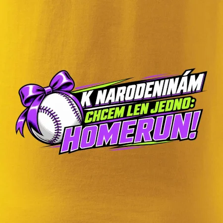 K narodeninám chcem len homerun